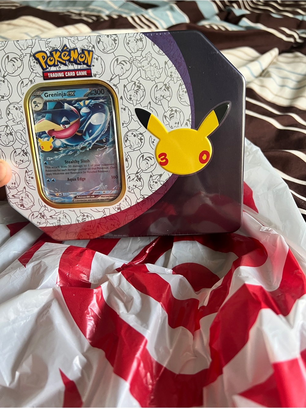 Pokemon Greninja 30th Anniversary Celebration TCG Tin